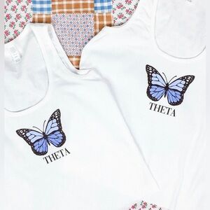 Butterfly Sorority Tee (Alpha Sigma Alpha)